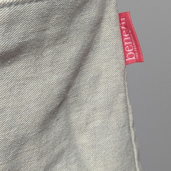 Benefit Cosmetics San Francisco Canvas and Chenille Messenger Bag - Picture 7 of 9